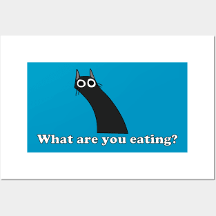 Memes cat and food Posters and Art